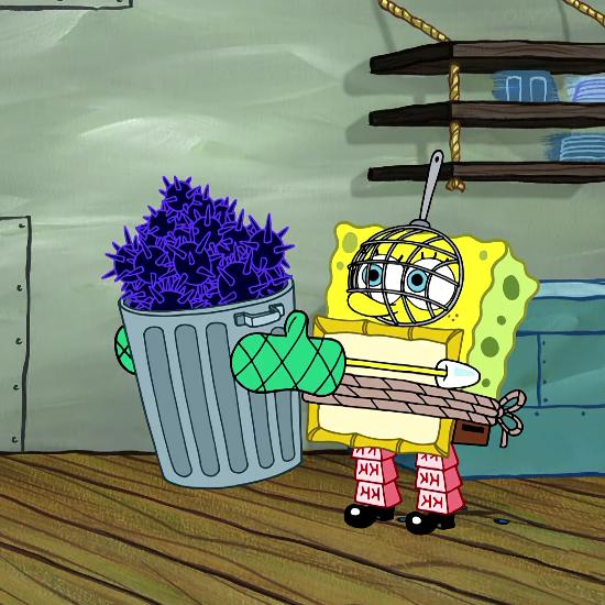 《海绵宝宝》可爱图片，场景设定于太平洋海底，值得一看！