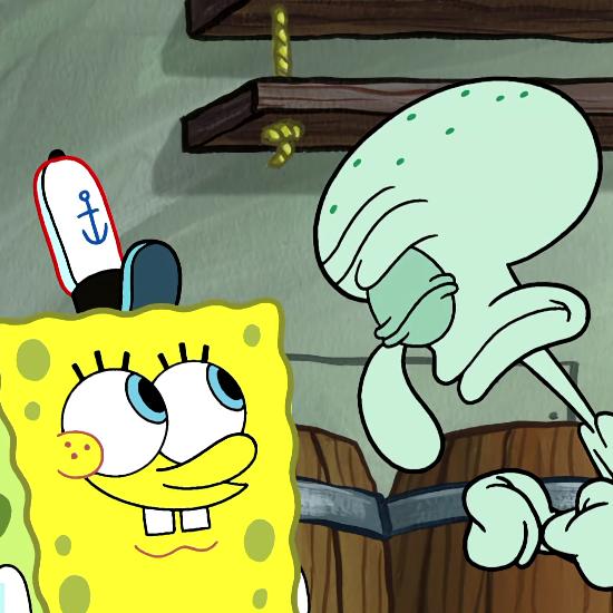 《海绵宝宝》壁纸分享，经典美式动漫，为友谊喝彩