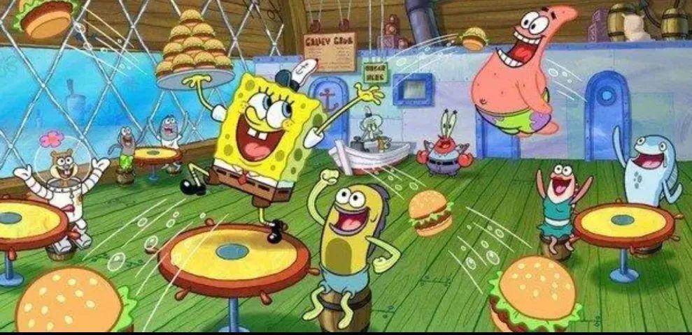 那些年我们追过的动漫海绵宝宝！