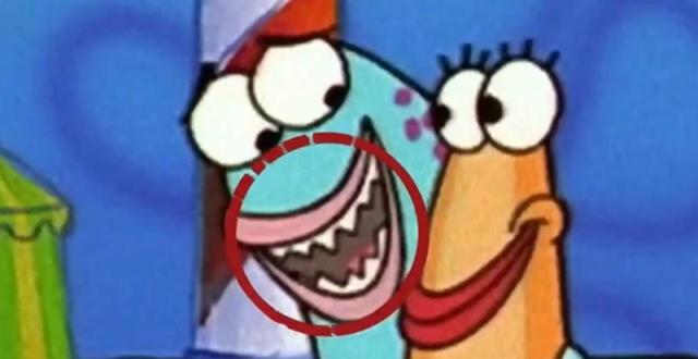 海绵宝宝：蓝鲨鱼也是怪咖，比奇堡没正常生物，这老兄随时斯巴达