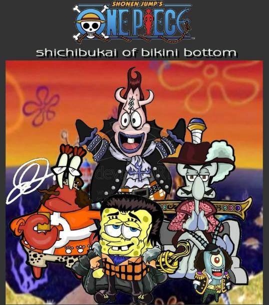 《海绵宝宝》客串日本超人气动漫，晓组织痞让人哭笑不得！