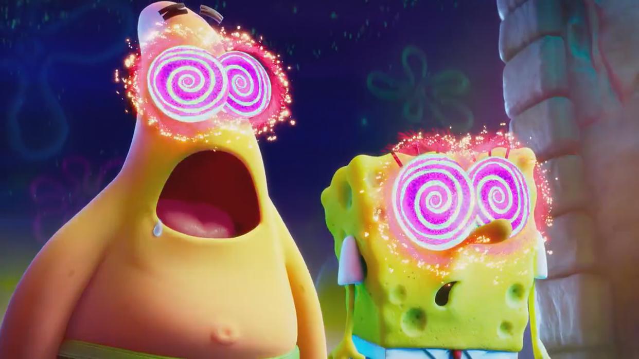 动漫里小蜗只是宠物，海绵宝宝为了它，却不惜与海神波塞冬刚正面