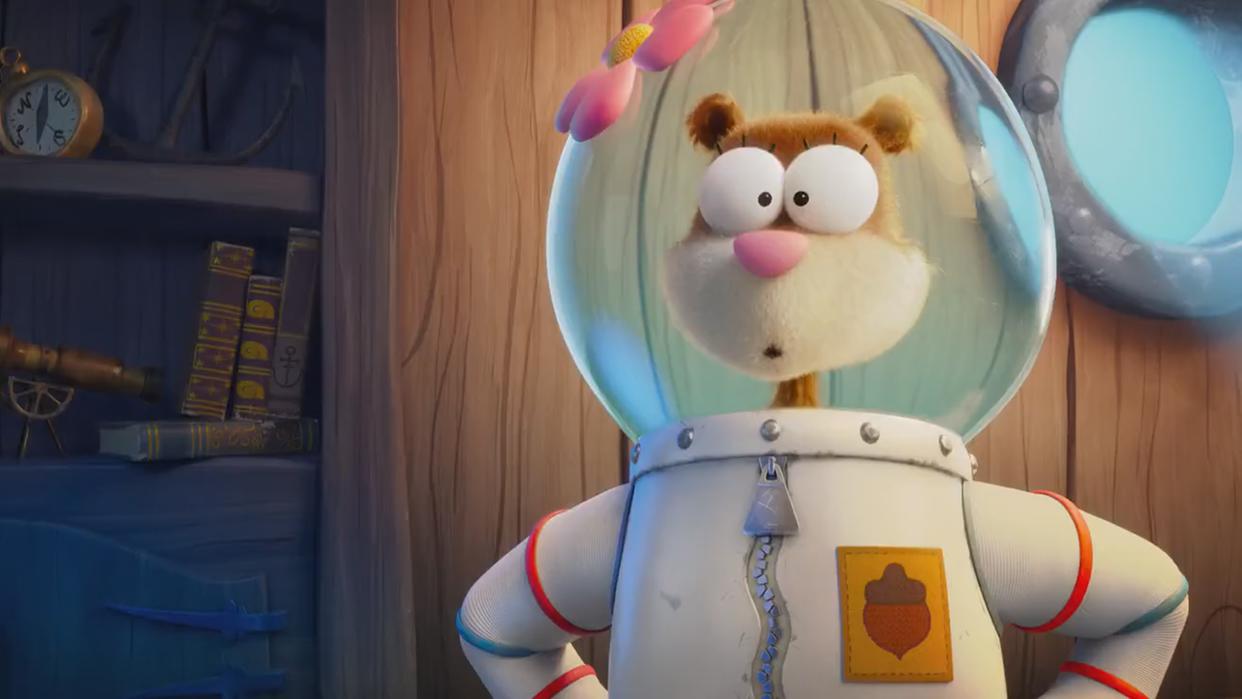 动漫里小蜗只是宠物，海绵宝宝为了它，却不惜与海神波塞冬刚正面