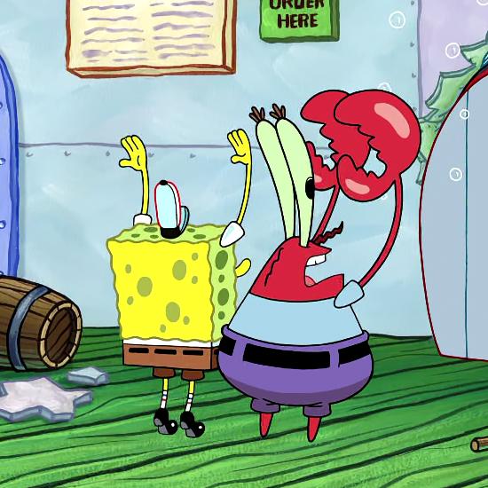 海绵宝宝图片大集合，独特的动漫画风，每一张都很可爱