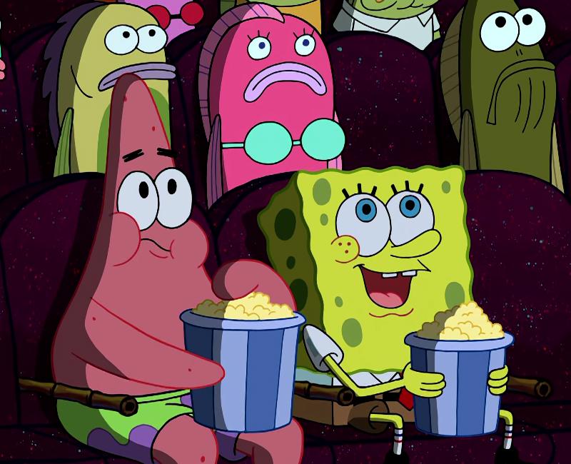 高清动漫《海绵宝宝》，萌贱的角色，越看越喜欢