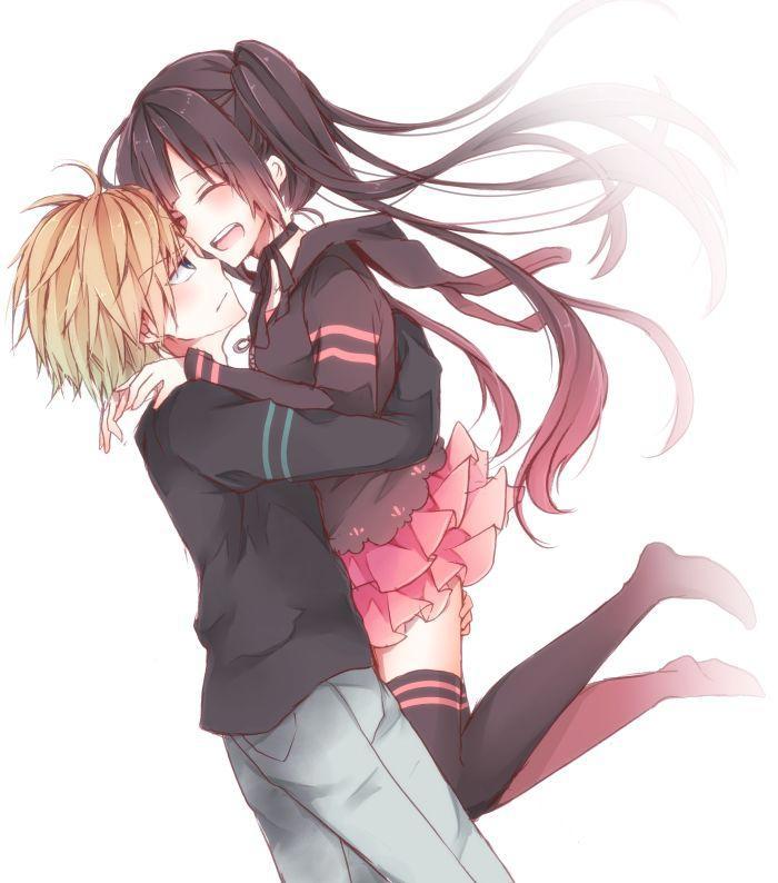 二次元动漫情侣爱情