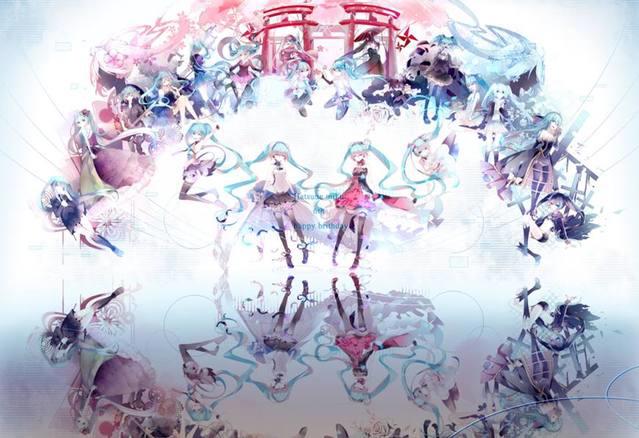 爱动漫爱二次元爱初音，初音十周年，感谢有你相伴