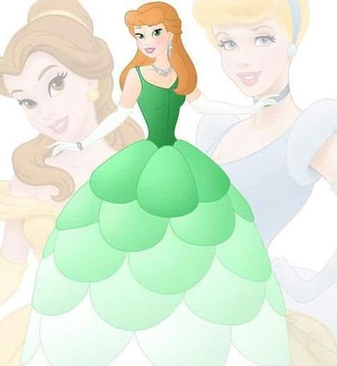 当迪士尼公主两两结合成一位新公主，白雪和贝儿公主的结合毁了