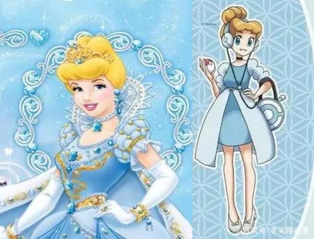 迪士尼公主穿越到现代，白雪公主成清纯少女，贝儿公主变校园女神