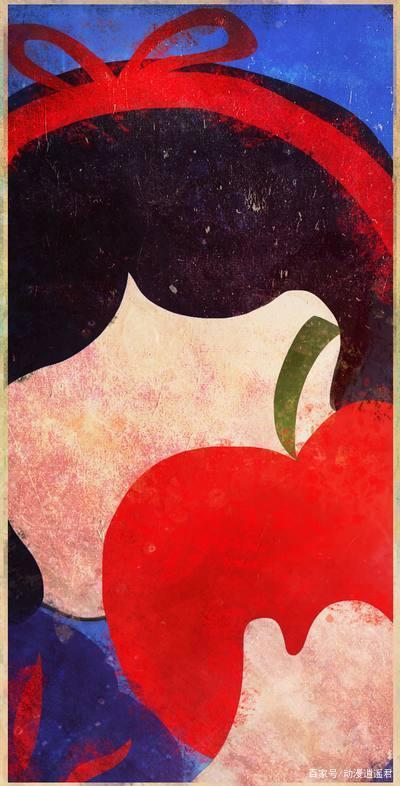 “没眼睛”的油画迪士尼公主，贝儿公主成乡姑，白雪没脸见人