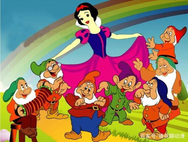 白雪公主和七个小矮人，告诉我们，人要学会自立自强
