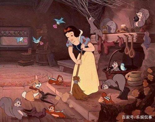 用色彩去重新审视《白雪公主和七个小矮人》，细节感人