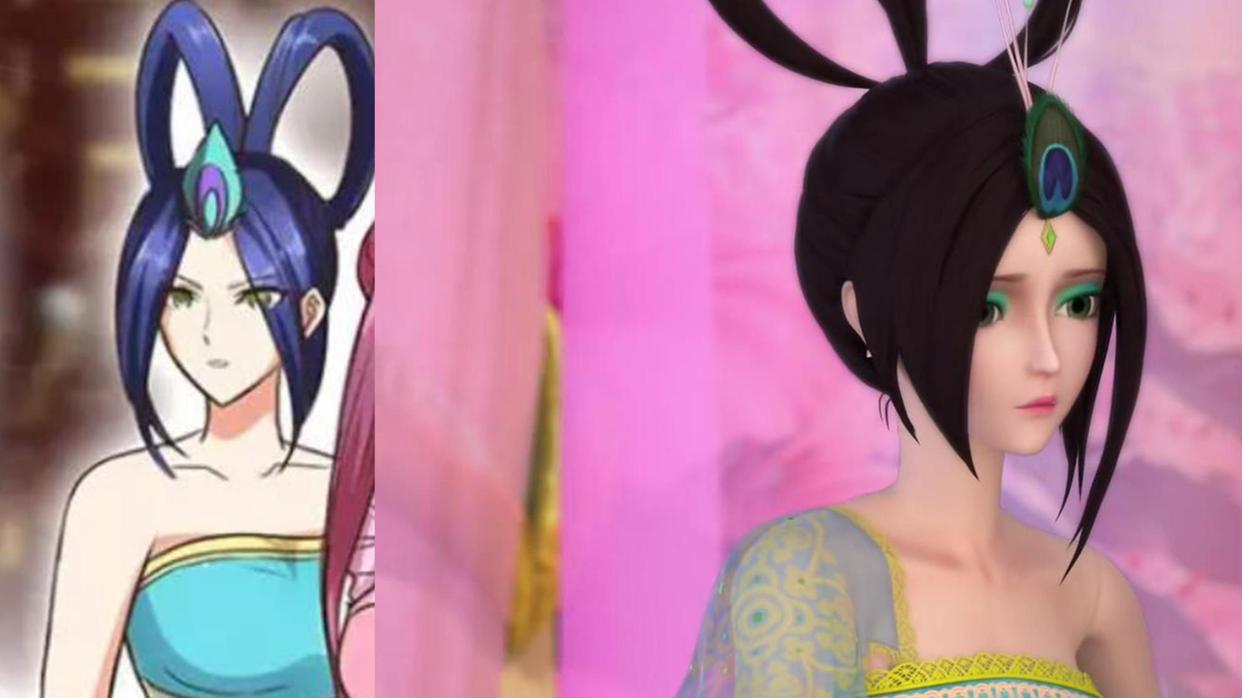 《精灵梦叶罗丽》动漫版VS漫画版，文茜成“第一美人”？