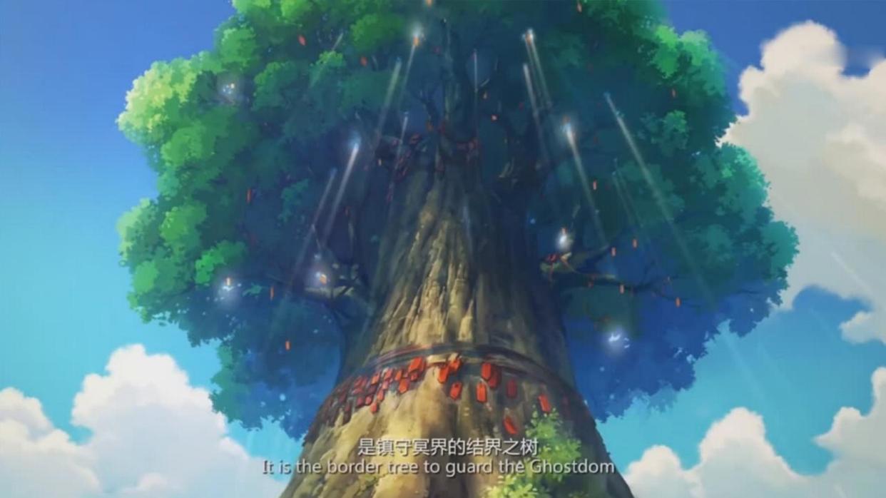 这是哪部动漫中的“大树”？图四估计只有一五后认识了