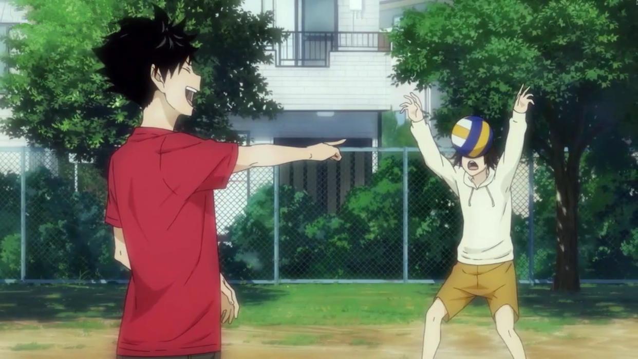 排球少年：动漫里孤爪被小瞧，女同学说他不擅运动，误会他是替补