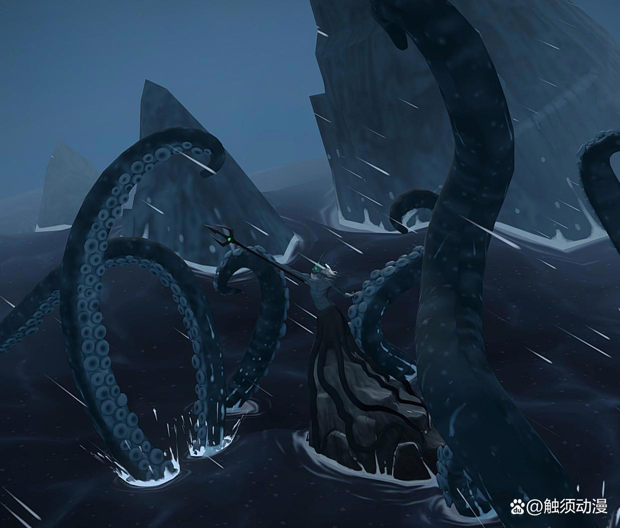 它每每成为动漫里的邪恶力量，即使它有触手，为八爪鱼平反一篇