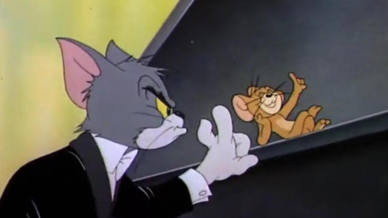 猫和老鼠：猫的协奏曲完美卡点，也是荣获奥斯卡金像奖的集数之一