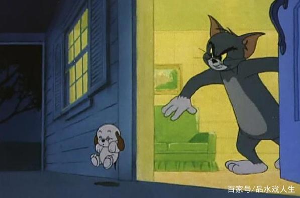 猫和老鼠最暖心的一集，汤姆脑中浮现真爱，午夜时分亲自送牛奶！