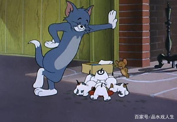 猫和老鼠最暖心的一集，汤姆脑中浮现真爱，午夜时分亲自送牛奶！