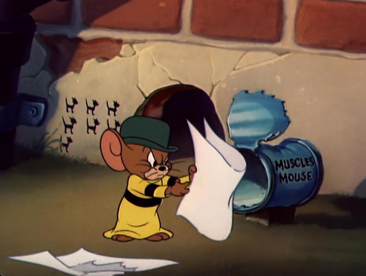 猫和老鼠：杰瑞表哥到底有多厉害，这么多年都没人见过它真实一面