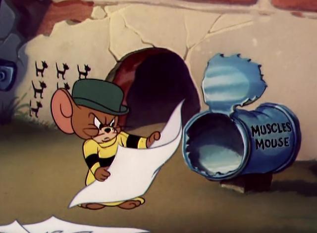 猫和老鼠：杰瑞的表哥告诉你，只要够强，任何麻烦都会远离你