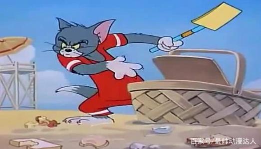 猫和老鼠：少儿不宜的三个画面！最后竟用裤裆劈树？怀疑裆部凉凉