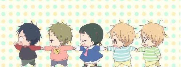 《学园奶爸》小心肝萌出血的动漫，每个宝宝辣么可爱，最爱哪个？