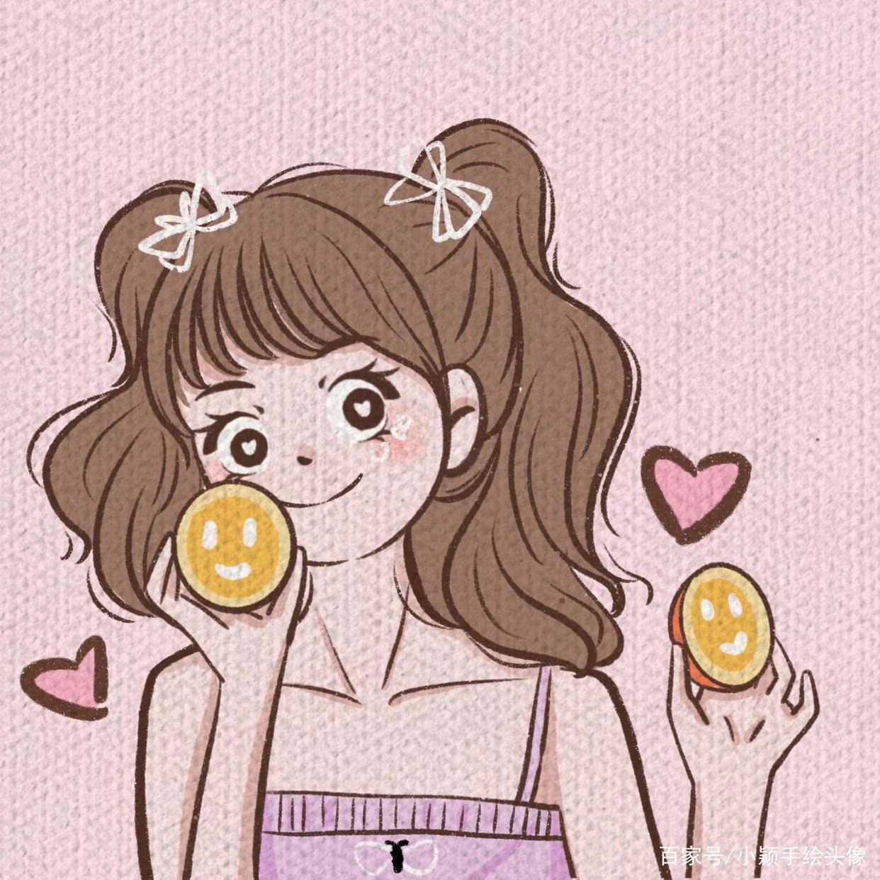 卡通动漫图片，超治愈的手绘头像，唤醒你的童年记忆