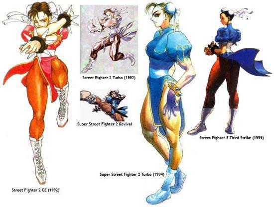 《街霸》元祖角色多年来的形象变迁，哪些人物的变化让你接受不了