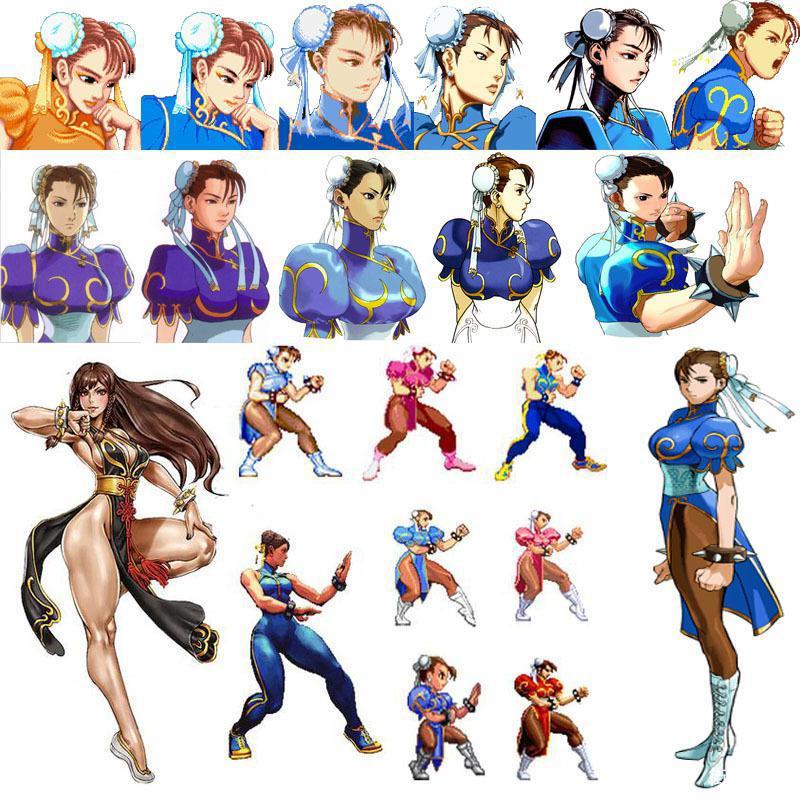 《街霸》元祖角色多年来的形象变迁，哪些人物的变化让你接受不了