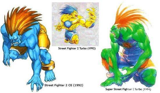 《街霸》元祖角色多年来的形象变迁，哪些人物的变化让你接受不了