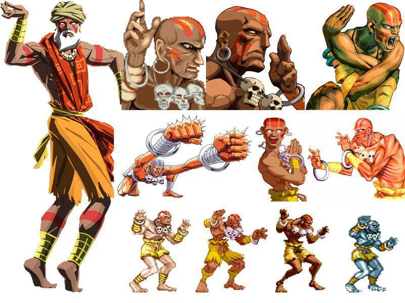 《街霸》元祖角色多年来的形象变迁，哪些人物的变化让你接受不了