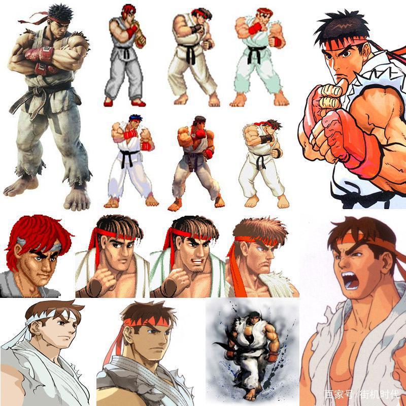 《街霸》元祖角色多年来的形象变迁，哪些人物的变化让你接受不了