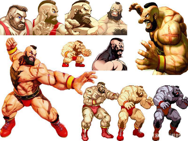 《街霸》元祖角色多年来的形象变迁，哪些人物的变化让你接受不了