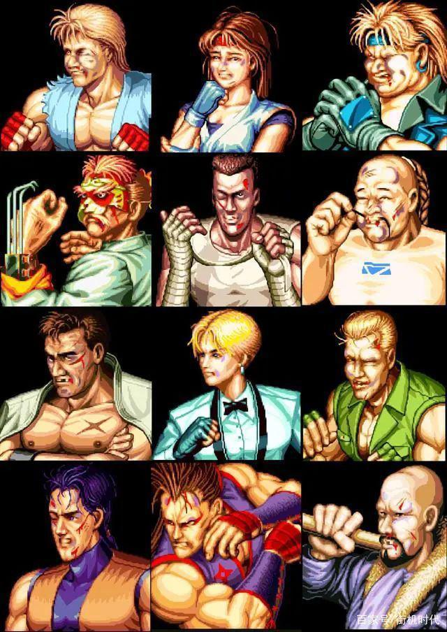 经典街机《拳皇》龙虎队原型考证，原来我们对极限流一无所知