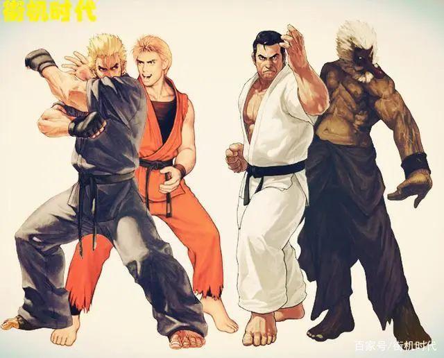 经典街机《拳皇》龙虎队原型考证，原来我们对极限流一无所知