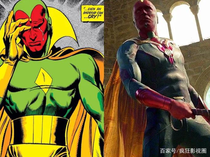 漫威超级英雄大全：电影造型VS漫画造型，谁的设计更绝？