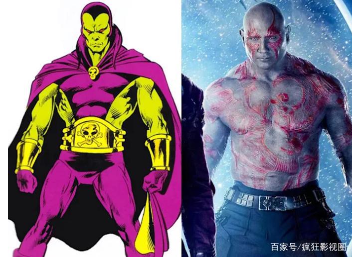 漫威超级英雄大全：电影造型VS漫画造型，谁的设计更绝？