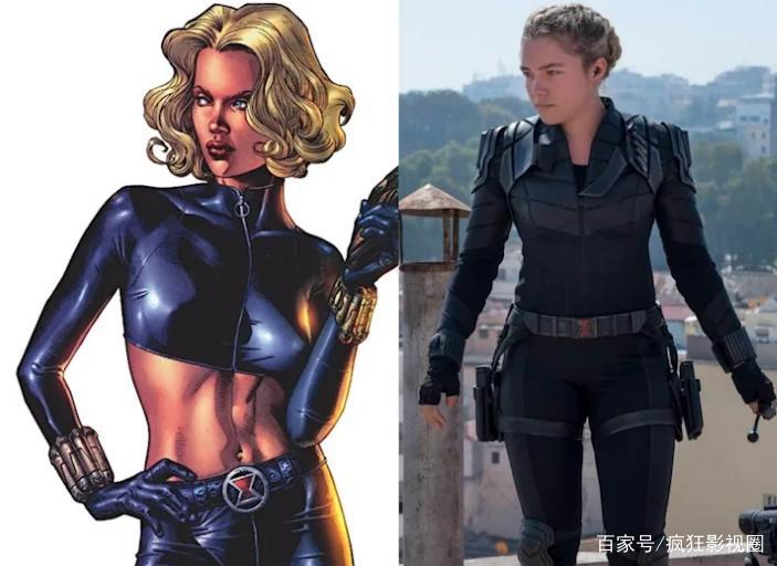 漫威超级英雄大全：电影造型VS漫画造型，谁的设计更绝？