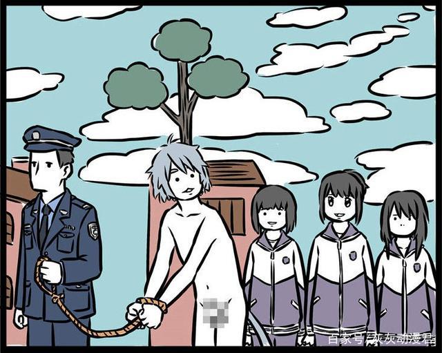 搞笑漫画：萌犬与变态之间仅一线之隔