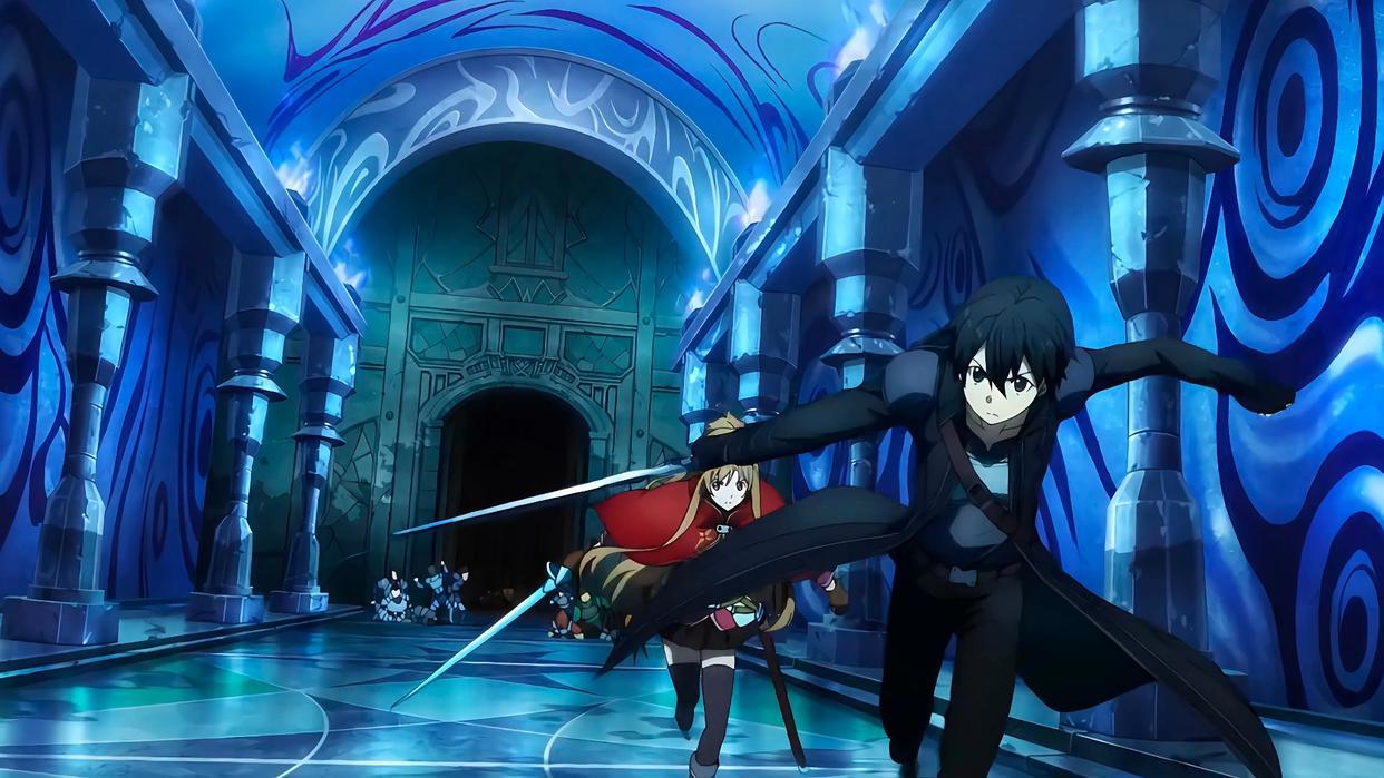 刀剑神域进击篇第二部剧场版公开PV，桐人外表看起来好稚嫩