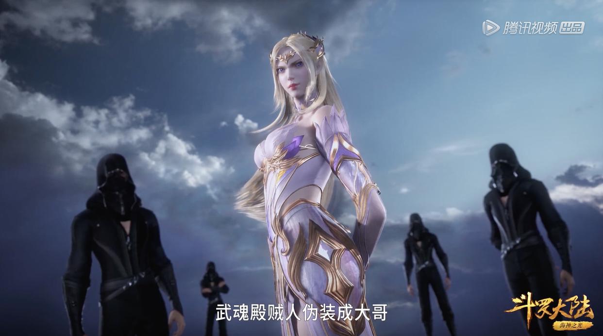 斗罗，谁注意到千仞雪的安全裤？这个细节，败给唐三并不亏