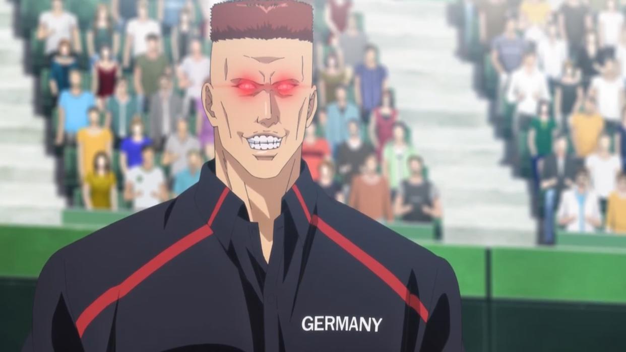 网球王子：现在网球都能打出黑洞了！骑马打个网球不过分吧？