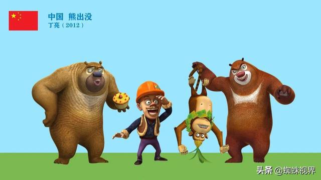 60秒认识不同国家的卡通动画2