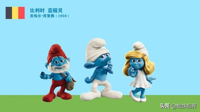 60秒认识不同国家的卡通动画2