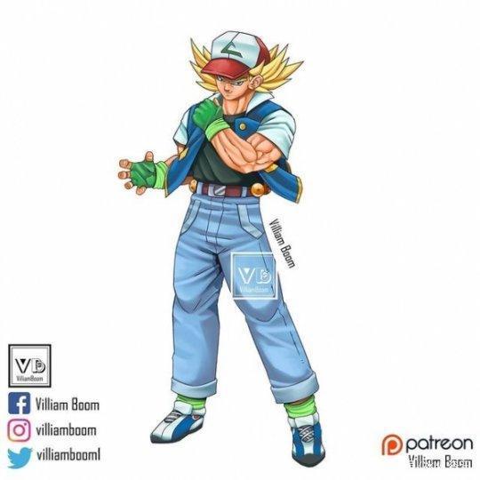 经典日漫角色与美漫超级英雄跨界融合，创意十足画风奇妙