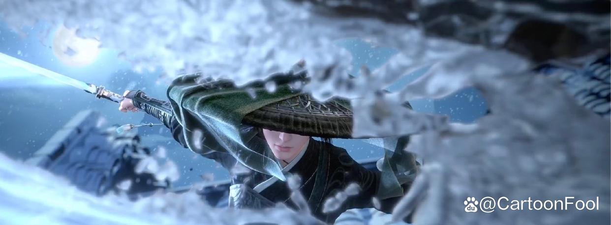 《剑来》动画发布首支预告，超燃水墨风打戏，平安形象过于白净？