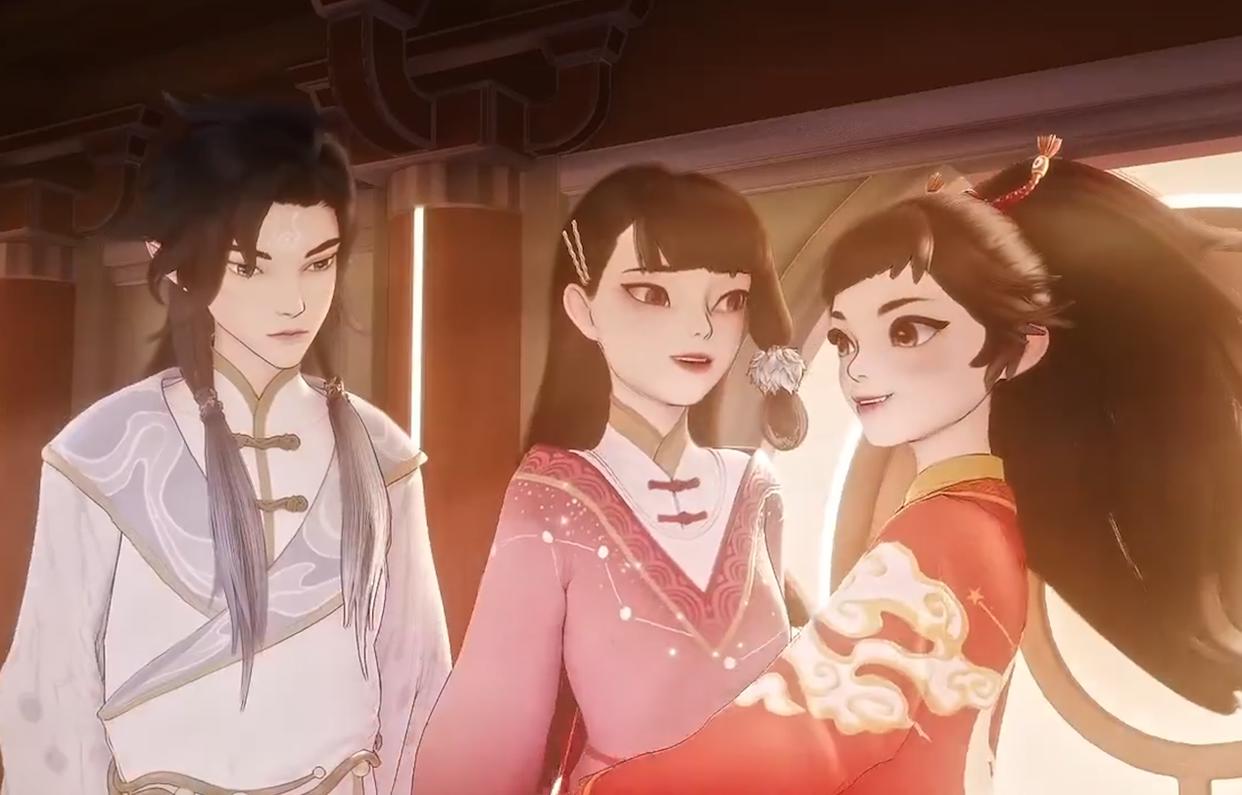 《幻梦山海谣》开播，女主阿瑶得到两个外挂，她居然是满魂力