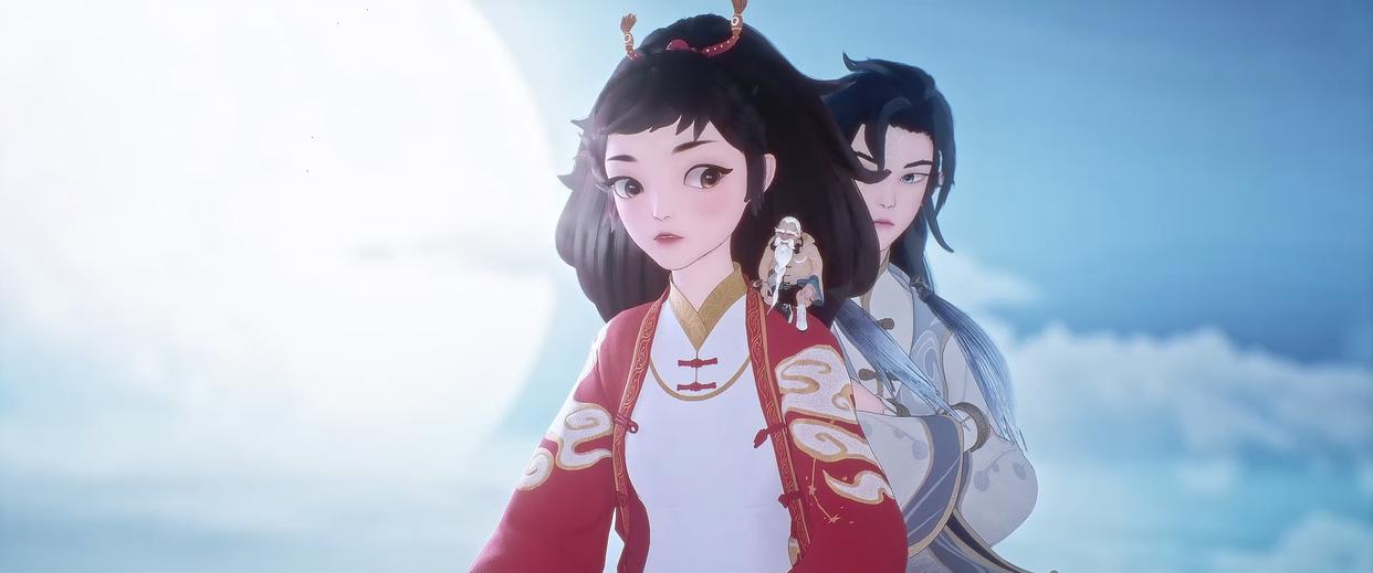 原创动画幻梦山海谣开播，国风美学，身临其境感受东方山海神话