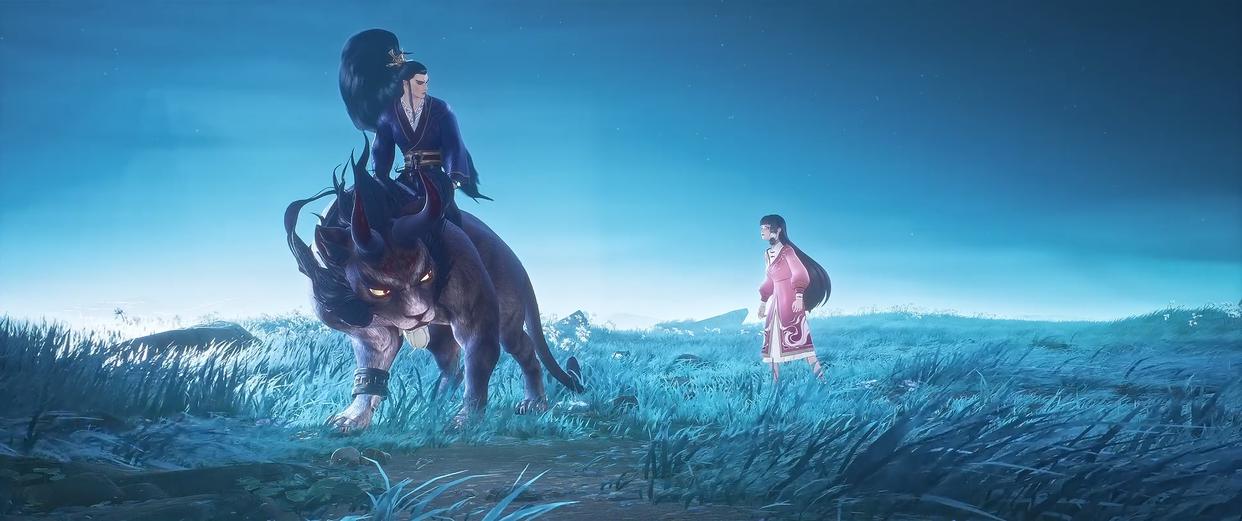 原创动画幻梦山海谣开播，国风美学，身临其境感受东方山海神话